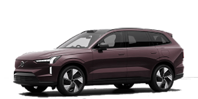 New Volvo EX90 - Mulberry Red